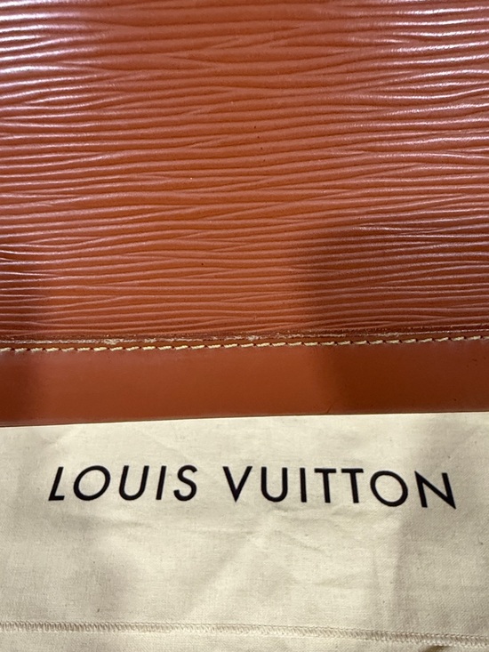 Louis Vuitton Tan Epi Alma Satchel W/Dustbag - Picture 4 of 11